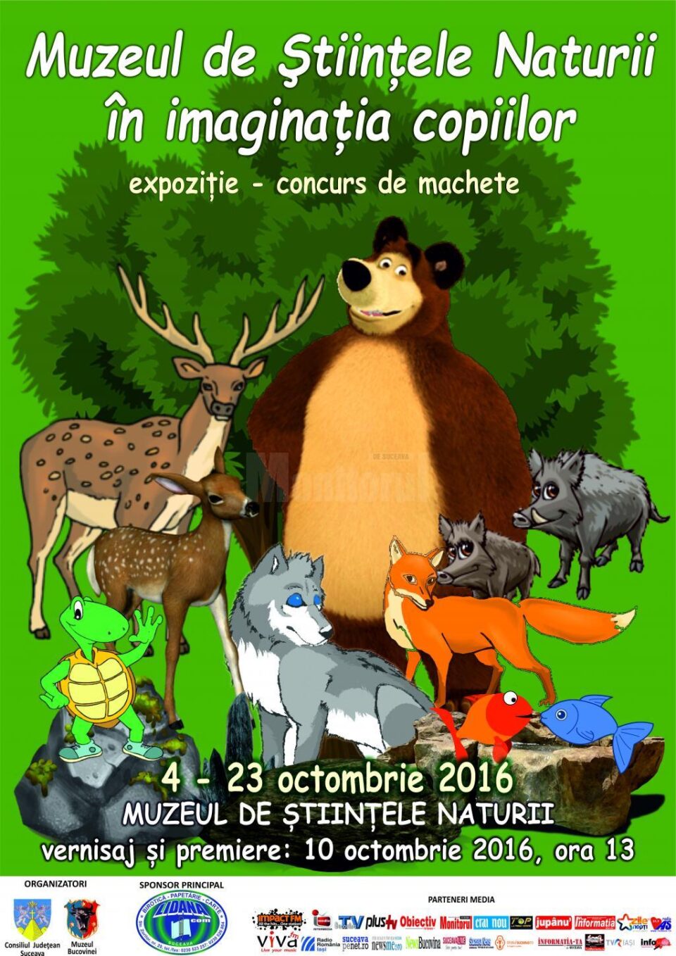 Proiectul educațional „Muzeul de Științele Naturii în imaginația copiilor”