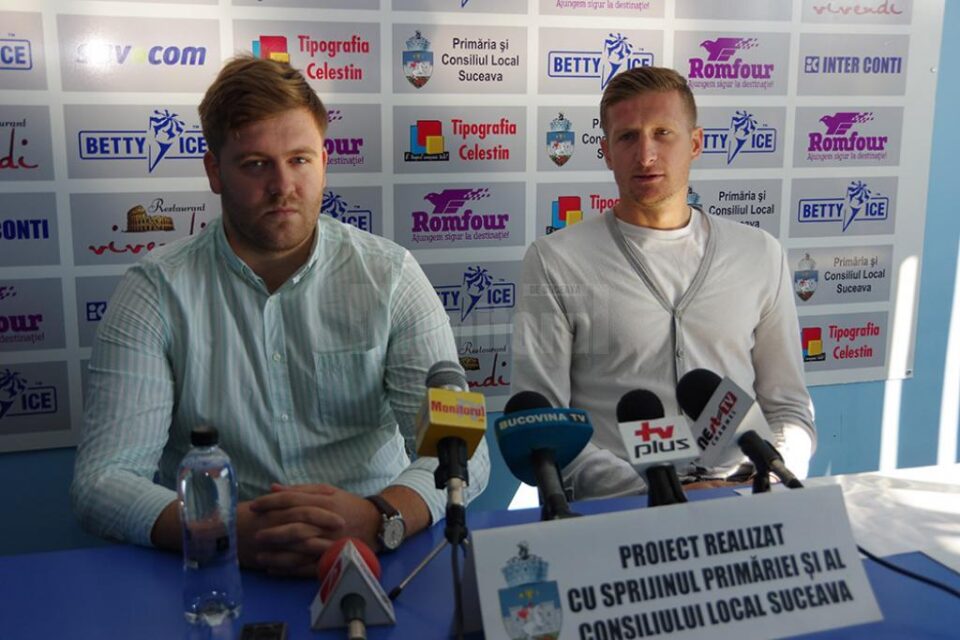 Andrei Ciutac și Dorin Goian au prezentat un scurt raport de activitate în fața presei