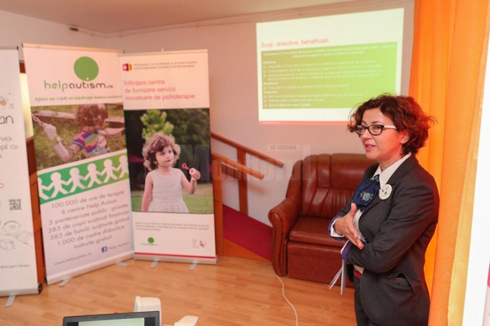 Terapie gratuită pentru copiii cu autism din Suceava, în noul Centru Help Autism