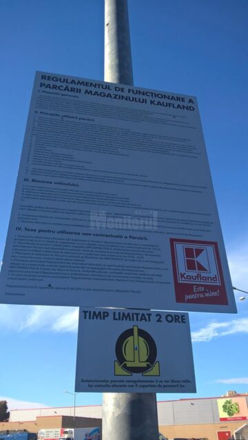 Regulament de funcționare a parcării