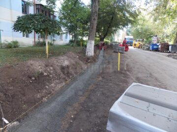 Reducerea spațiilor verzi de pe Aleea Nucului, motiv de nemulțumire