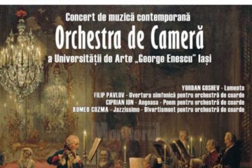 Orchestra de Cameră a Universității de Arte Iași concertează la Suceava