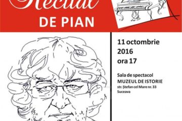 Recital de pian, la Muzeul de Istorie