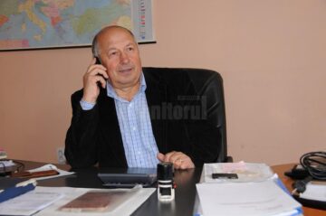 Directorul Mircea Rotariu, cel care a condus destinele filaturii în ultimul sfert de veac