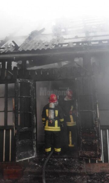 Cantonul Silvic Solca, afectat grav de un puternic incendiu