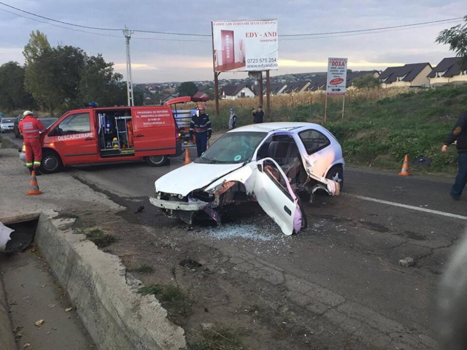 Accidentul rutier care a avut loc la Ipotești