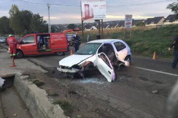 Accidentul rutier care a avut loc la Ipotești