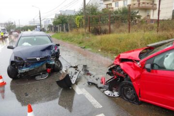 Locul accidentului