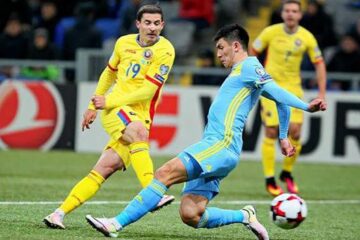 Kazahstan - România 0-0, în preliminariile pentru Campionatul Mondial. Foto: digisport.ro