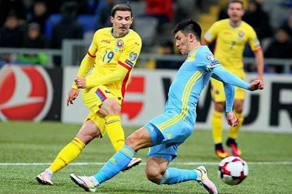 Kazahstan - România 0-0, în preliminariile pentru Campionatul Mondial. Foto: digisport.ro Kazahstan - România 0-0, în preliminariile pentru Campionatul Mondial. Foto: digisport.ro