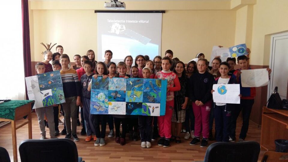 Săptămâna Mondialp a Spațiului Cosmic, sărbătorită la Școala Gimnazială Udești