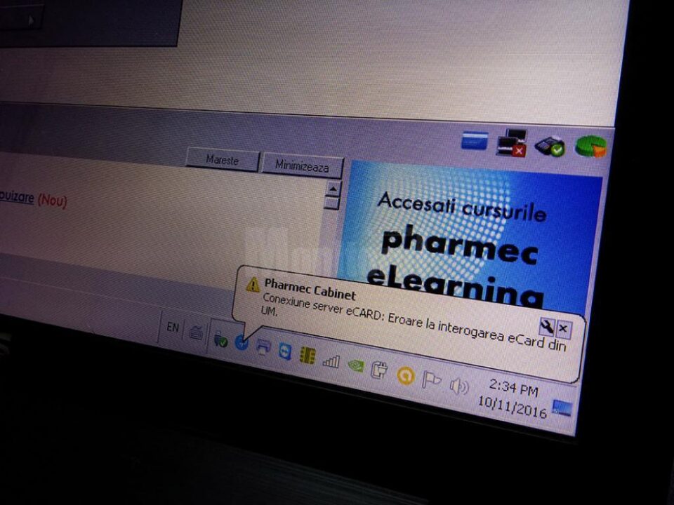 Eroare card este mesajul care îi exasperează pe medici și pe pacienți