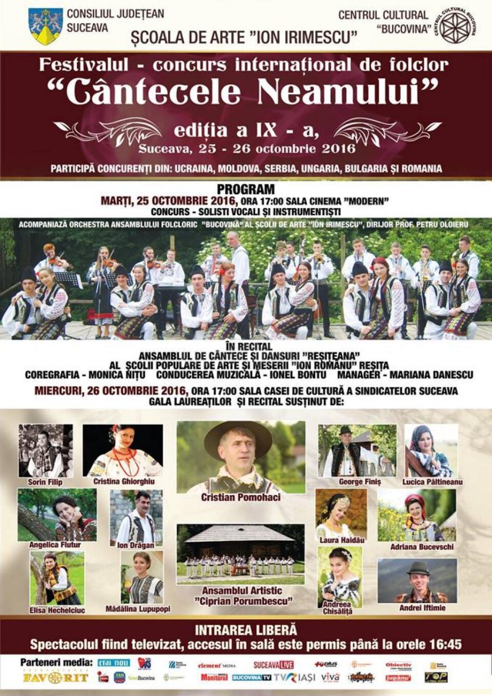 Festivalul-concurs internațional de folclor „Cântecele Neamului”