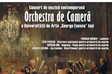 Orchestra de Cameră a Universității de Arte Iași concertează astăzi la Suceava