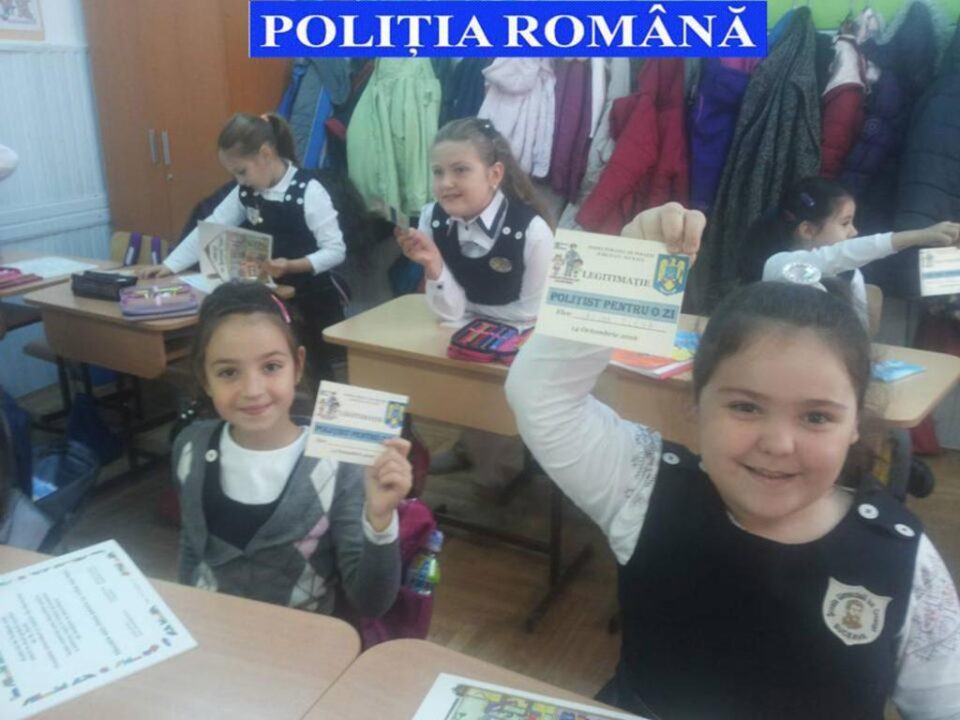 „Polițiști pentru o zi”