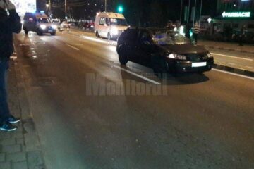 Autoturismul implicat în accident