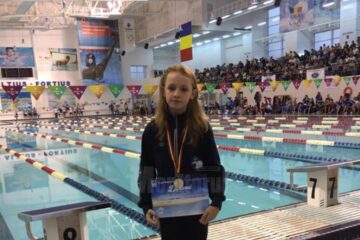 Delia Ostafi a fost desemnată cea mai bună sportivă la categoria 10 ani a Cupei Baracuda