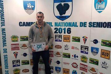 Andrei Lupașcu a cucerit bronzul la Naționale