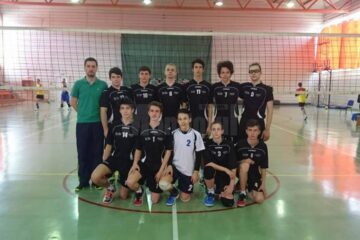 Echipa de volei cadeți LPS Suceava pregătită de Tudor Orășanu