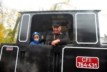 Mocănița ”Bucovina” a zburat cu 50 de km pe oră la Târgul Internațional de Căi Ferate Înguste din Lituania