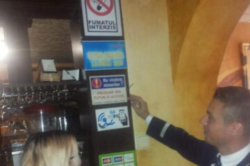 Acțiunea desfășurată ieri, în zona adiacentă Colegiului „Petru Rareș”