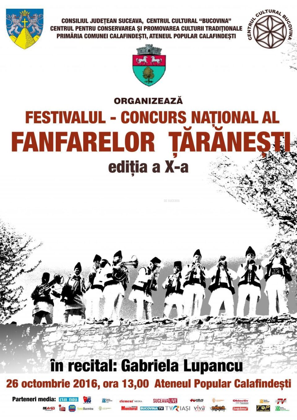 Festivalul Fanfarelor Țărănești, la Calafindești