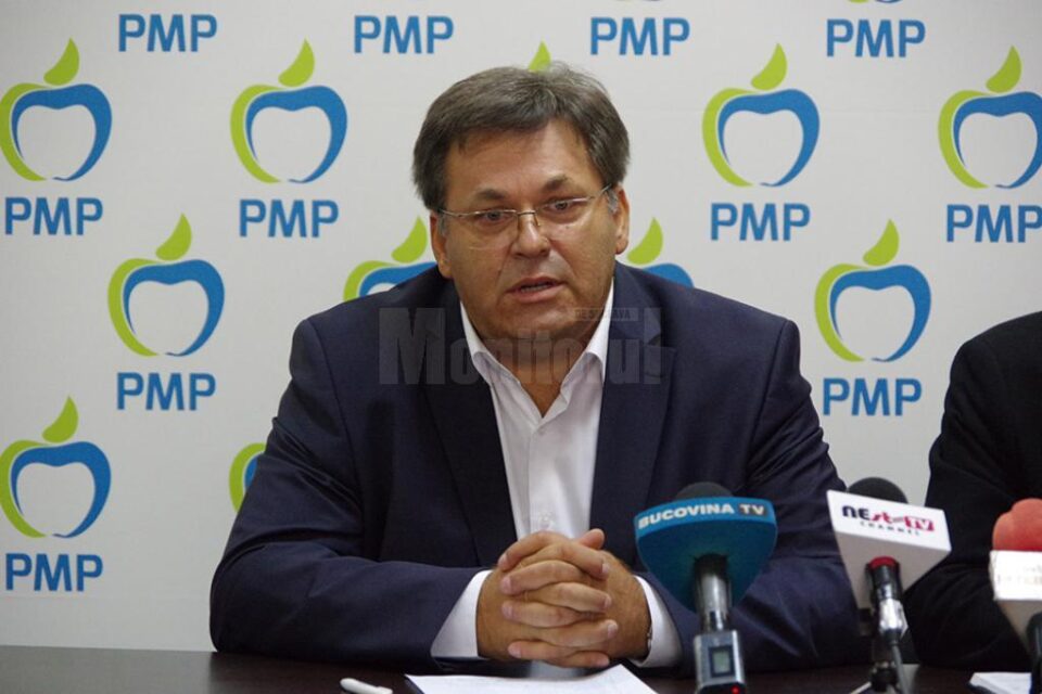 Președintele Organizației Județene PMP Suceava, Corneliu Popovici