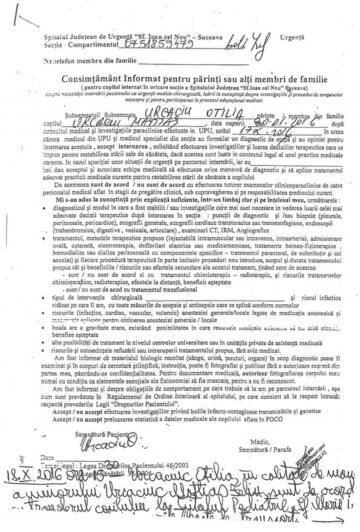 Protest al mamelor la Spitalul de Urgență Suceava, după moartea unui copil de 8 luni
