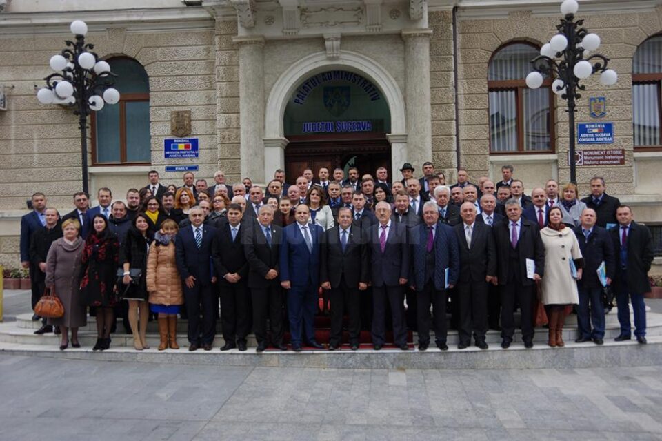 Consiliul Județean Suceava și Consiliul Regional Cernăuți s-au reunit în ședință comună