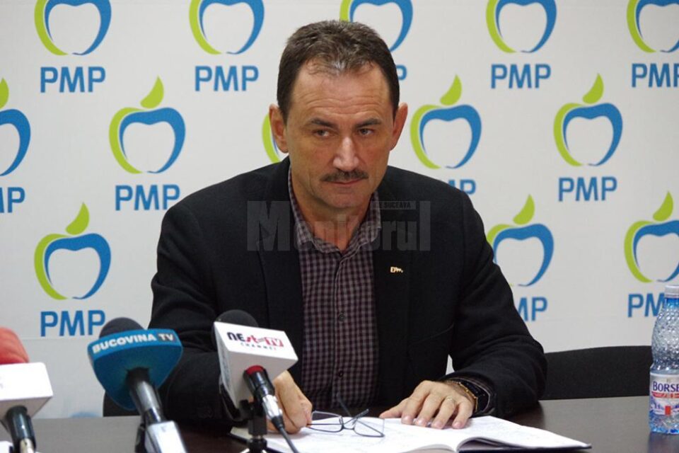 Președintele Organizației Municipale Suceava a PMP, viceprimarul Marian Andronache