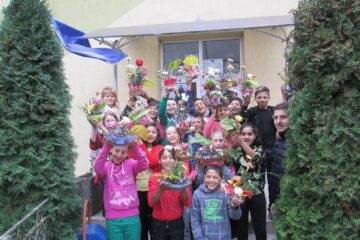 Ornamentele au fost realizate conform principiilor Ikebana