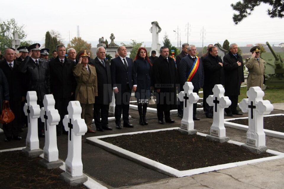 Ziua Armatei, marcată la Suceava printr-o ceremonie militară și religioasă la Monumentul Soldatului Necunoscut
