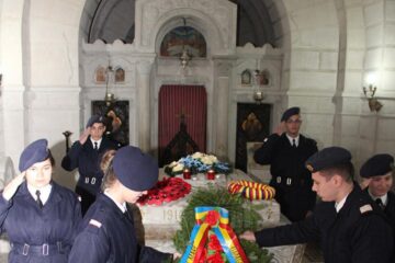 Elevii și personalul colegiului au participat la ceremoniale militare și religioase