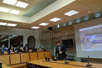 Elevi ai Colegiului „Petru Rareș”, în vizită la Universitatea „Ștefan cel Mare”