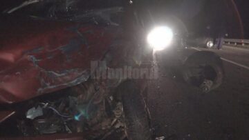 Celălalt autoturism implicat în accident