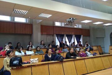 Pe parcursul a jumătate de zi, elevii s-au integrat în atmosfera universitară