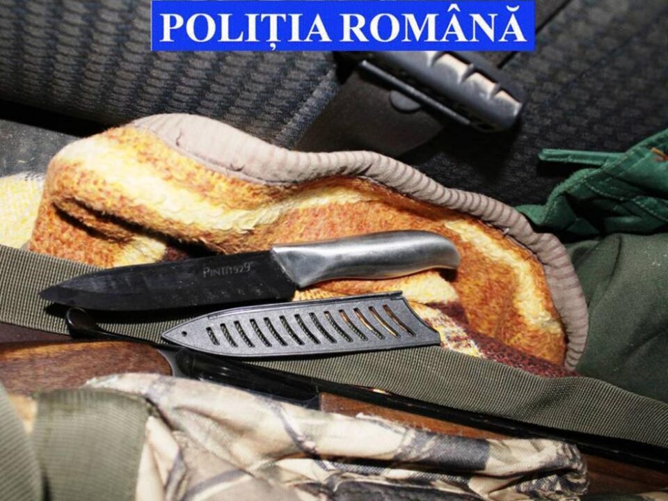 Cuțitul utilizată la braconaj