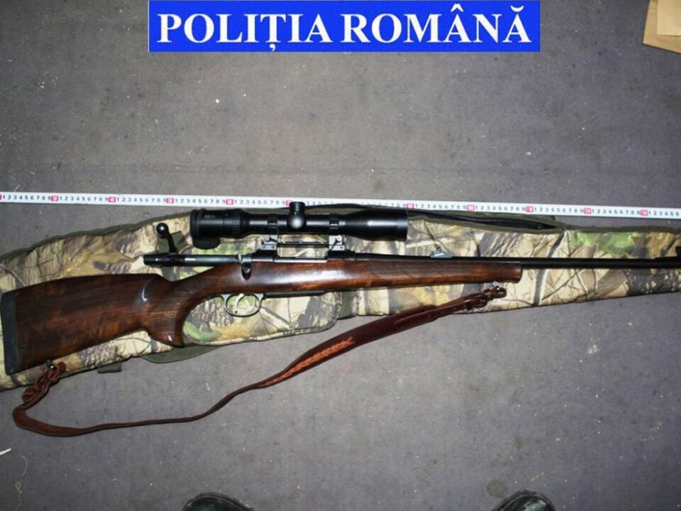 Arma utilizată la braconaj
