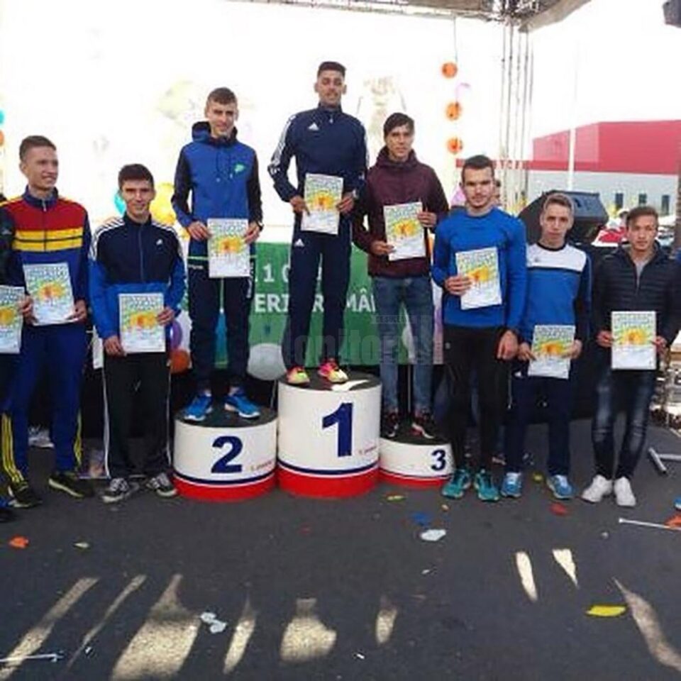 Andrei Dorin Rusu a câștigat Crosul Loteriei Române la categoria 14-19 ani