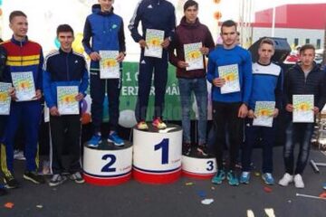 Andrei Dorin Rusu a câștigat Crosul Loteriei Române la categoria 14-19 ani