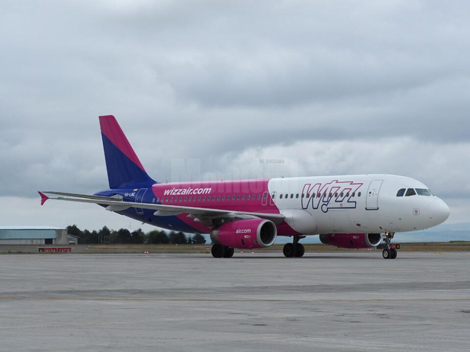 Wizz Air va anunța noi zboruri de pe Aeroportul „Ștefan cel Mare” Suceava