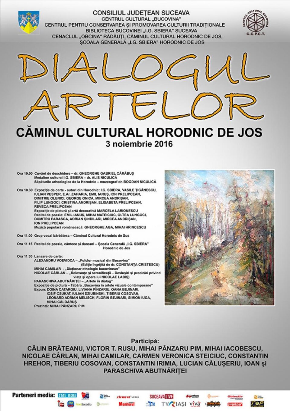 O nouă ediție din seria manifestărilor cu genericul „Dialogul Artelor”