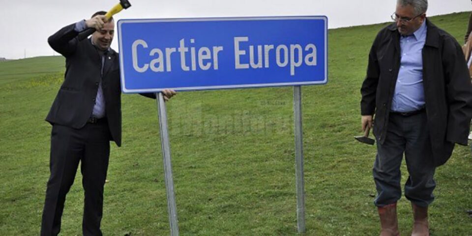 Cartierul Europa este în curs de amenajare pe Dealul Tătărași