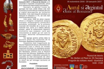 Cloșca cu puii de aur, brățări dacice și alte peste 1.000 de piese de aur și argint, la Muzeul de Istorie din Suceava