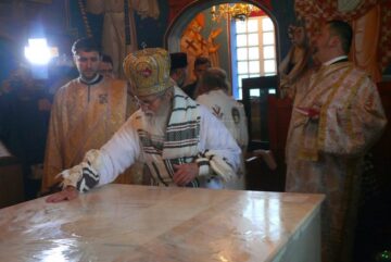 Mănăstirea Podu Coșnei a fost resfințită