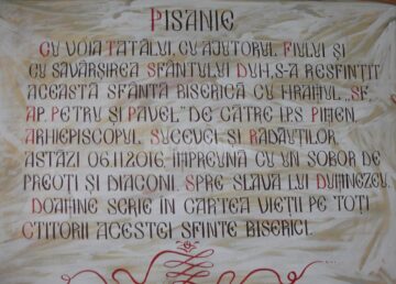 Mănăstirea Podu Coșnei a fost resfințită