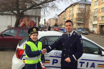 Programul de prevenire a accidentelor rutiere cu implicarea copiilor a început ieri și se va încheia vineri