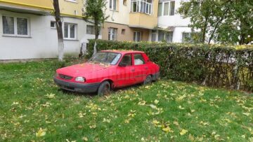 120 de mașini abandonate pe străzile Sucevei