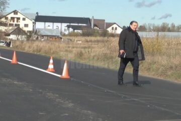 Gheorghe Flutur consideră prioritare lucrările de asfaltare a drumurilor către Rădăuți