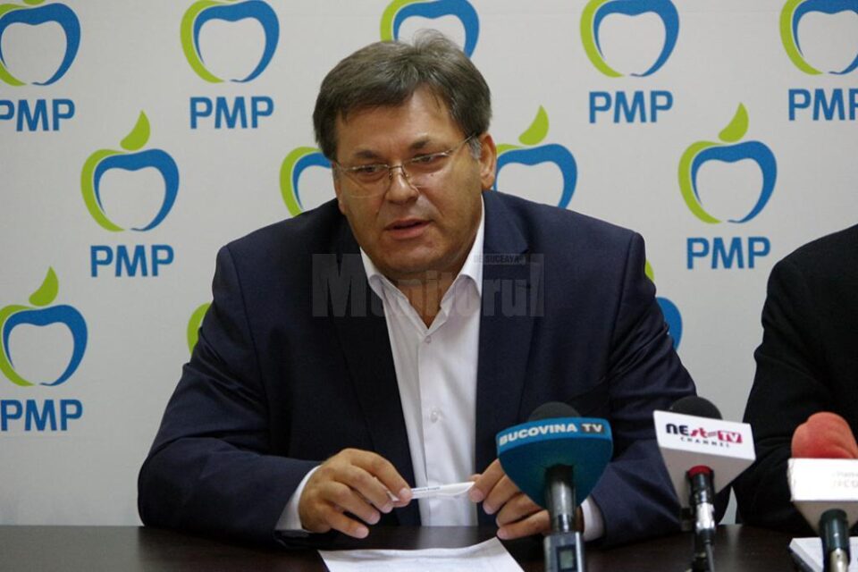 Președintele PMP Suceava, Corneliu Popovici